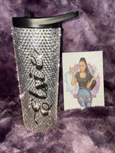 Load image into Gallery viewer, Full bling personalized tumbler
