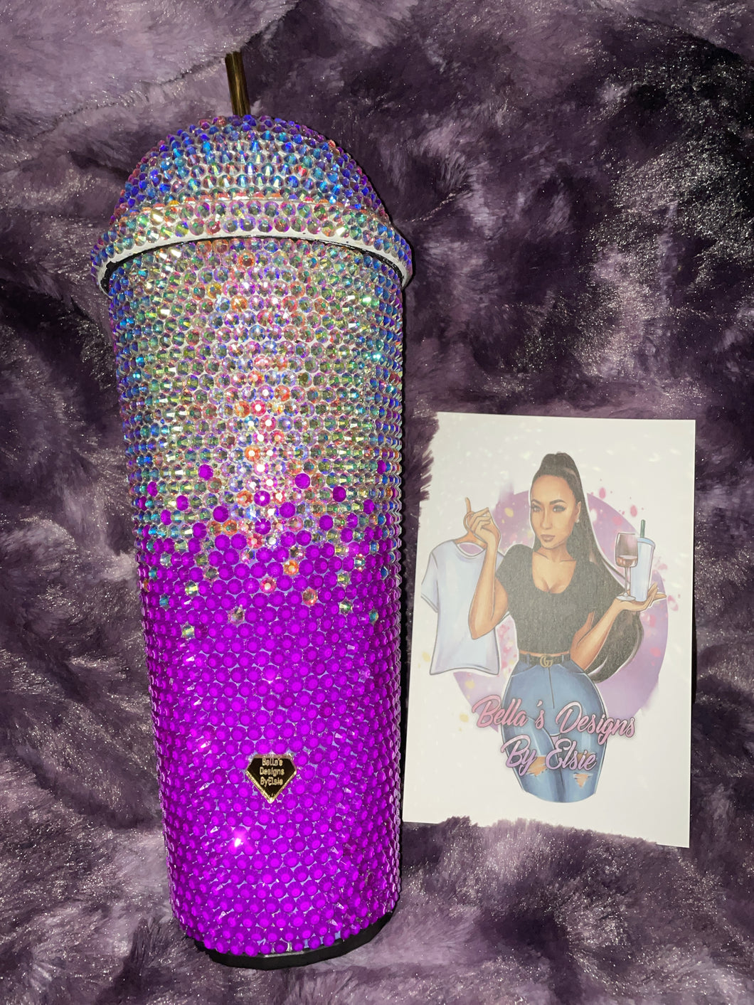 Full Blinged Slurpee Tumbler